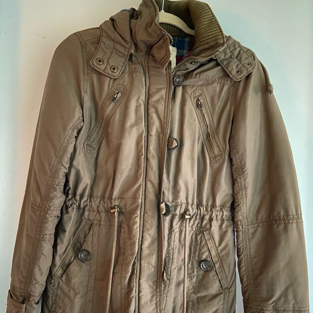 American Eagle lined utility jacket size small